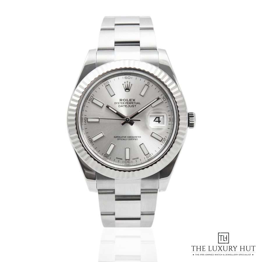 Rolex Datejust II Silver Dial 42718 a