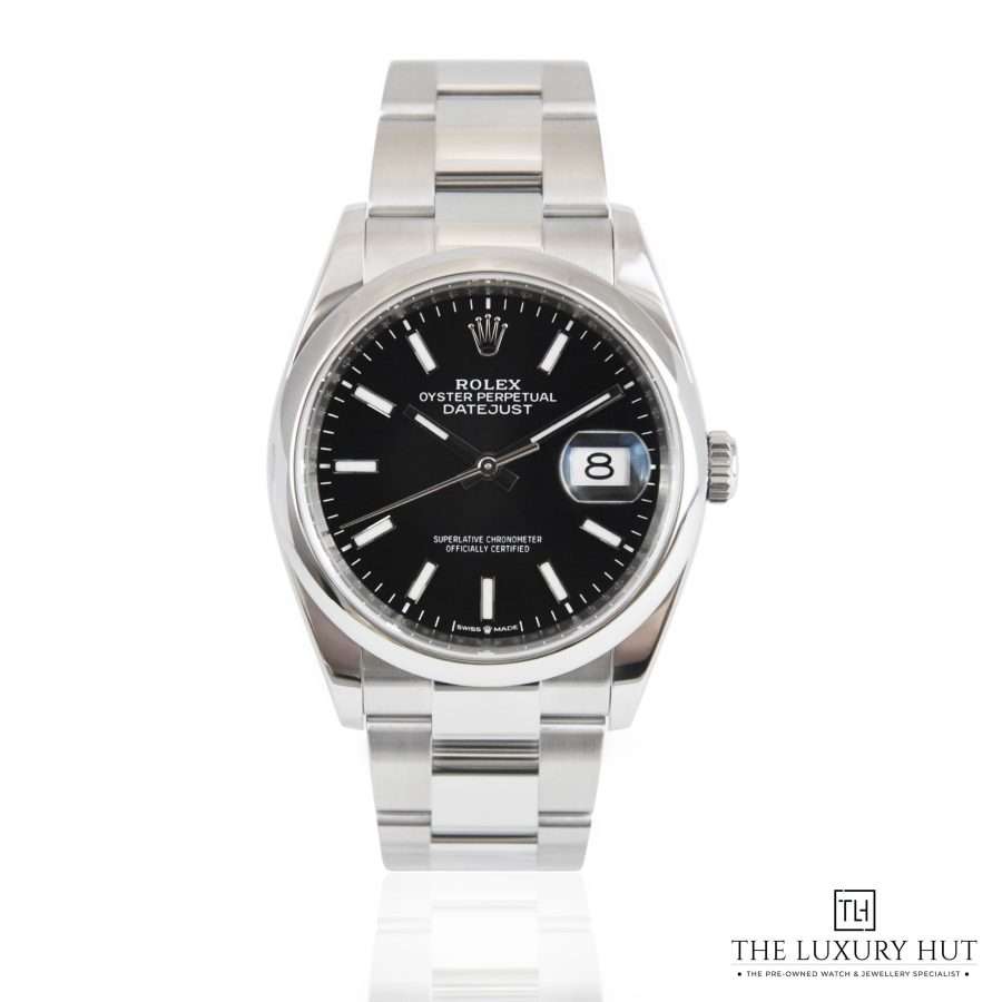 Rolex Datejust36 Black 40530 a 1