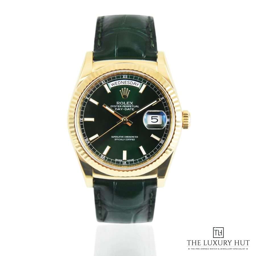 Rolex Dya Date Green 41995 a