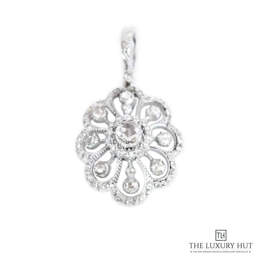 Rose Cut Diamond Pendant 42435 a 1