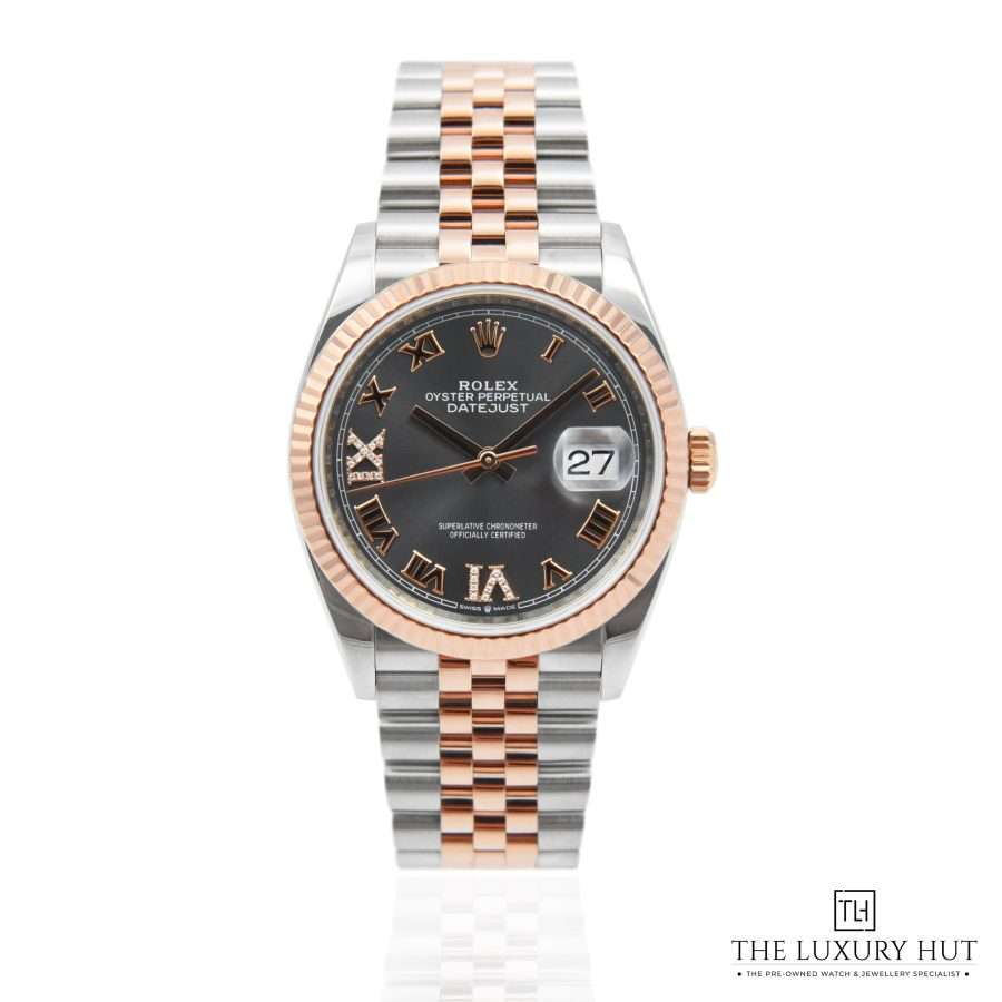 Rolex Datejust 36 Bi Metal Slate 43050 a