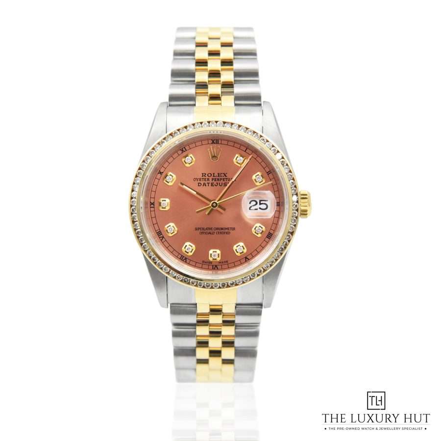Rolex Datejust 36 Bi metal Salmon 50067 a