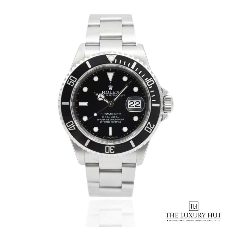 Rolex Submariner Date Black 43890 a