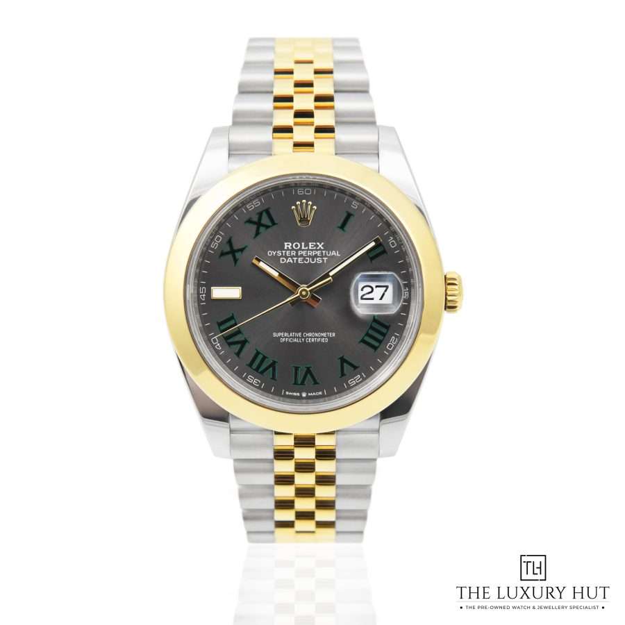 Rolex Datejust 41 Bi Metal Wimbledon 50116 a
