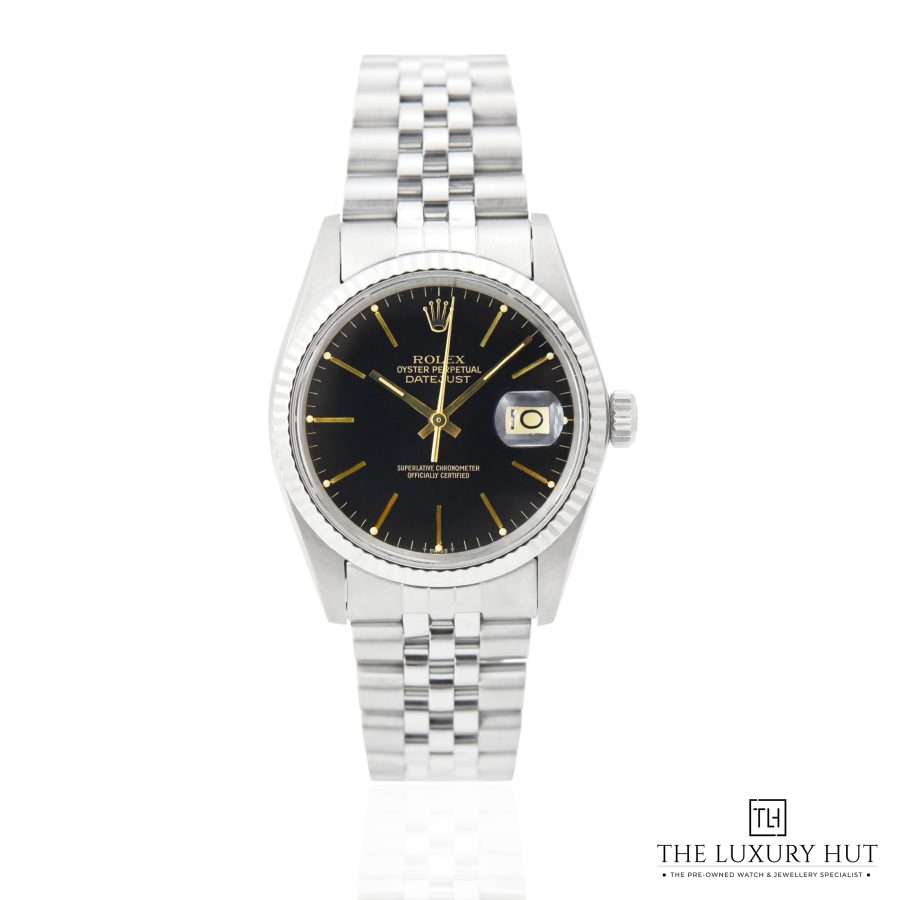 Rolex Datejust Black Vintage 50192 a