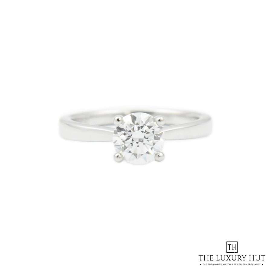 Platinum Diamond Ring GIA 50456 a