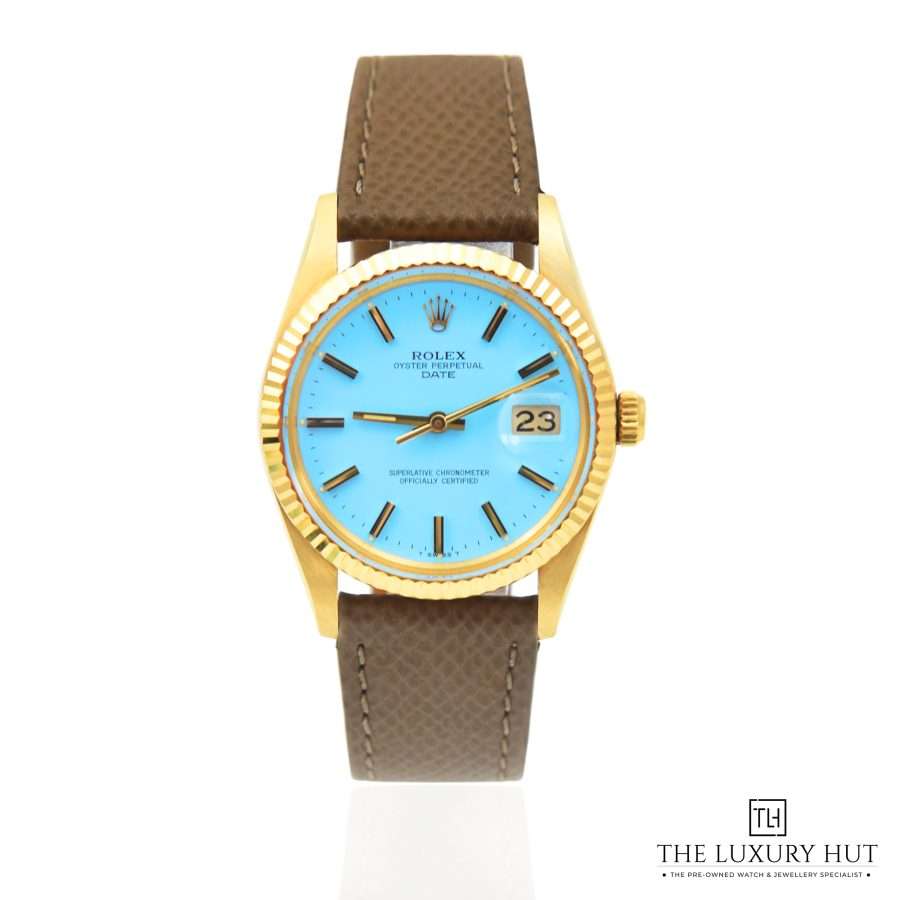 Rolex Oyster Perpetual Tiffany Dial 50519 a