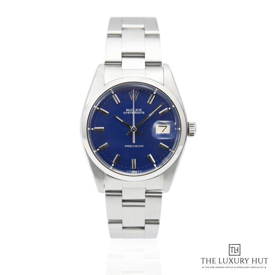 Rolex Oysterdate Blue Vintage 50449 a