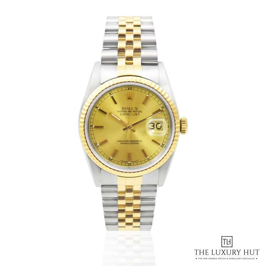 Rolex Datejust Champagne Dial 50572 a