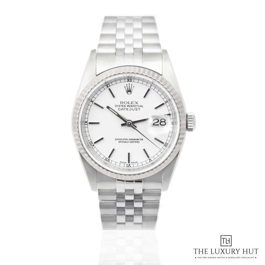 Rolex Datejust 36 White Dial LB135 a