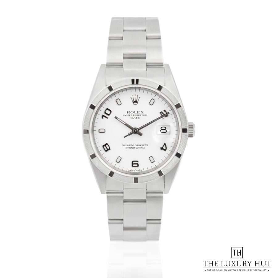 Rolex Oyster Perpetual Date White LB172 a