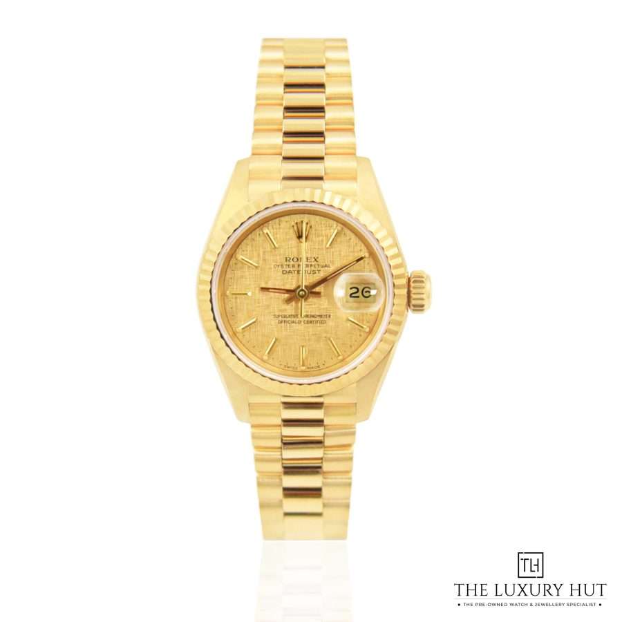 Rolex President Datejust Linen 50654 a