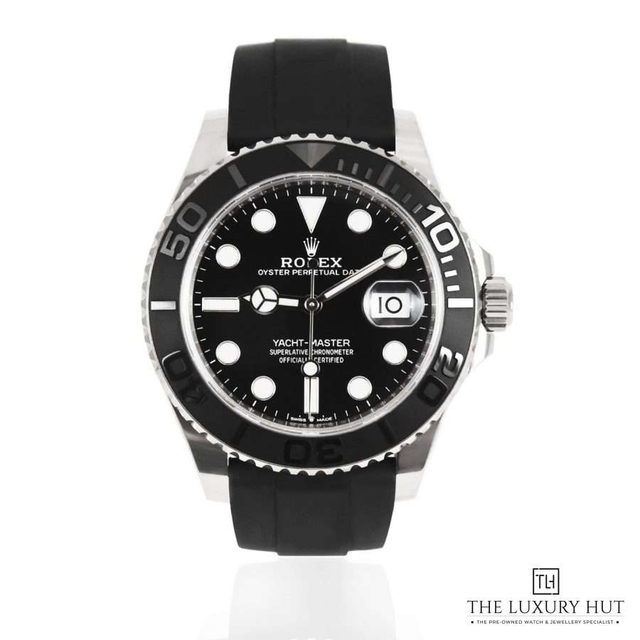 Rolex Yacht Master 42 White Gold LB193 a