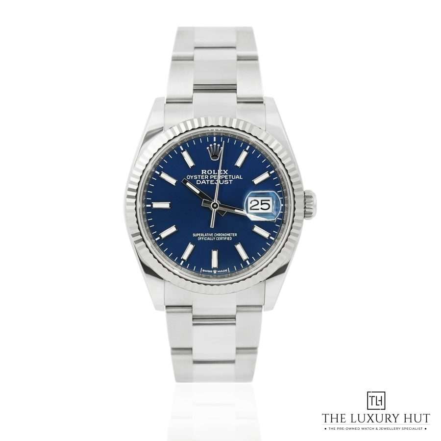 Rolex Datejust 36mm Blue Dial LB239 a