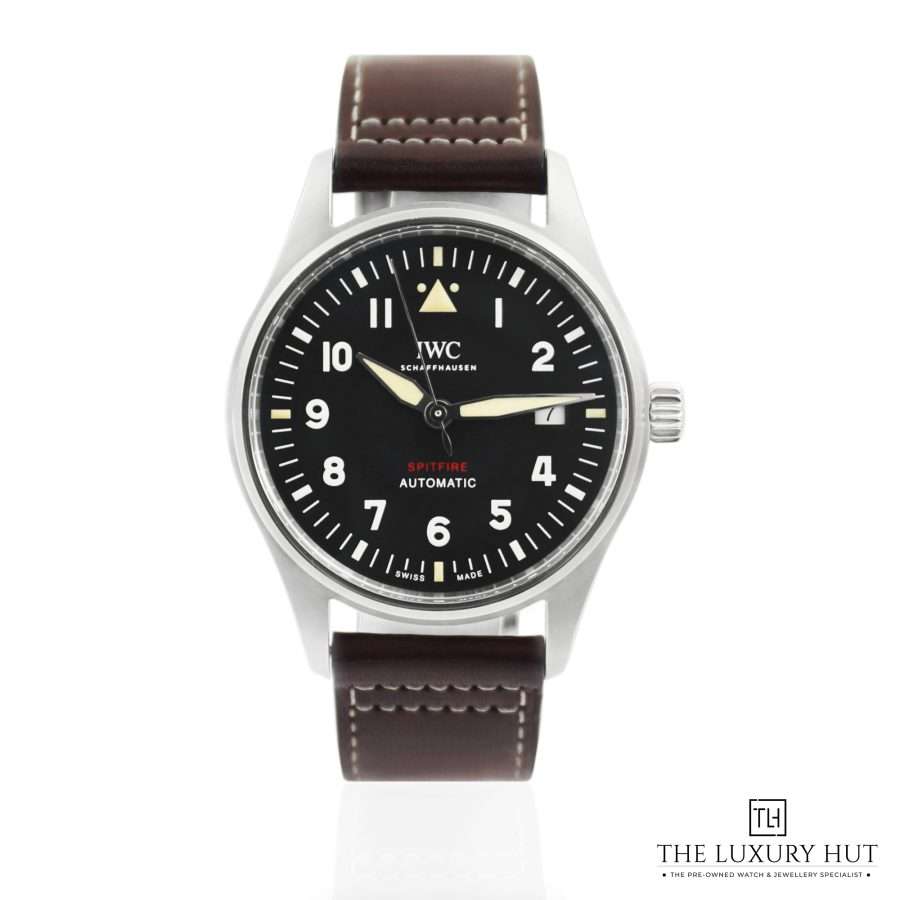 IWC Pilot Spitfire Steel Black 50860 a