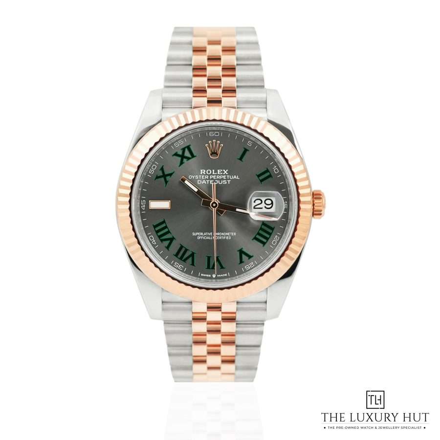 Rolex Datejust Bi Metal Wimbledon LB256 a