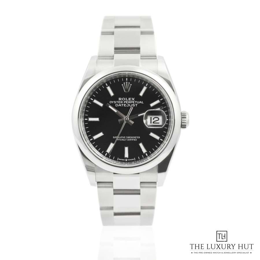 Rolex Datejust Steel 36mm Black LB272 a