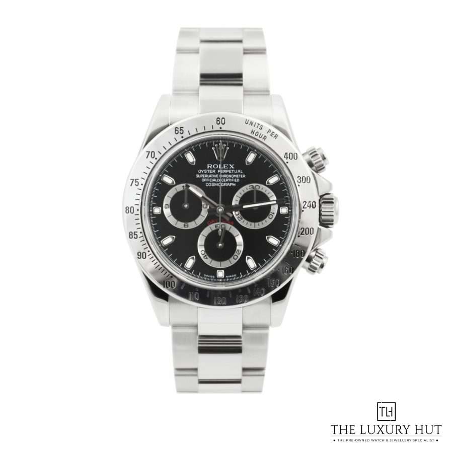 Rolex Daytona Steel Black Dial LB265 a
