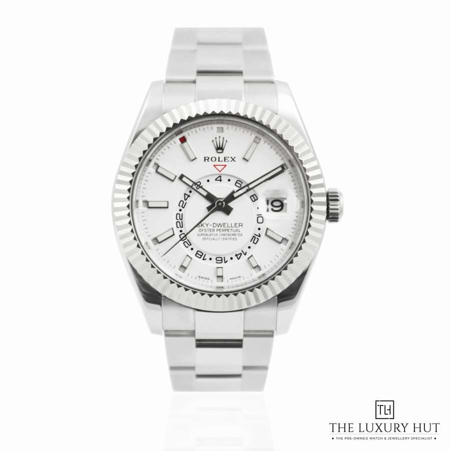 Rolex Sky Dweller Steel White Dial 50872 a