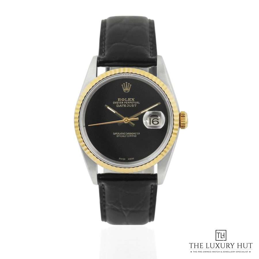 Rolex Datejust 36 Factory Black Onyx LB296 a