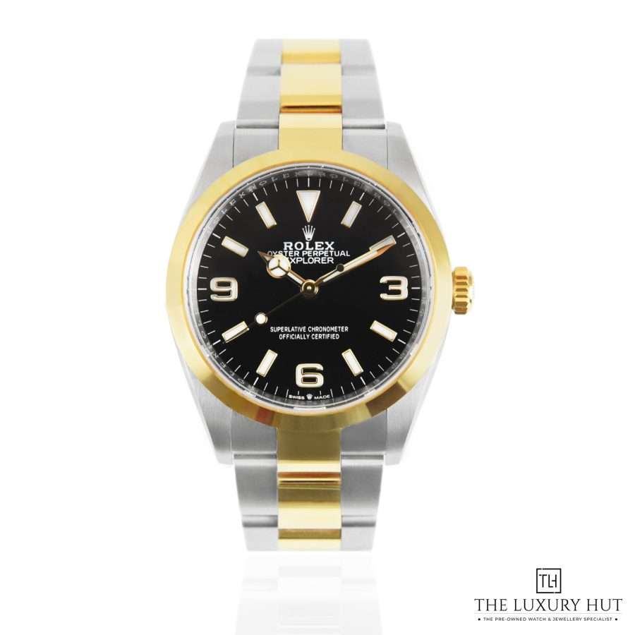 Rolex Explorer Bi Metal Black 50909 a