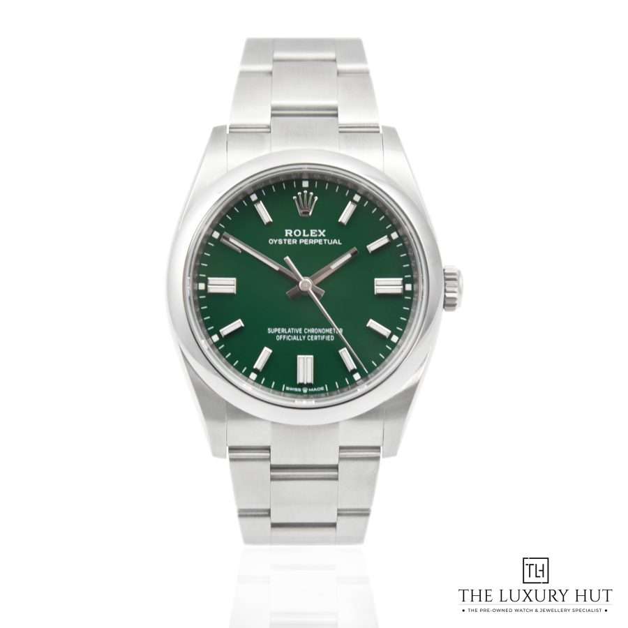 Rolex Oyster Perpetual 36 Green LB315 a
