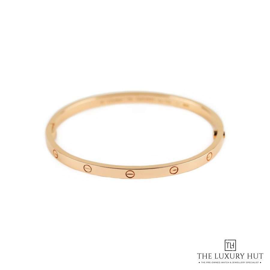 Cartier Small Love Bangle Rose Gold 51094 a