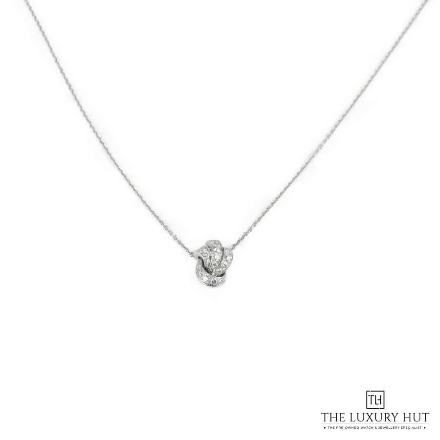 Graff Tildas Bow Pave Diamond Pendant LB327 a