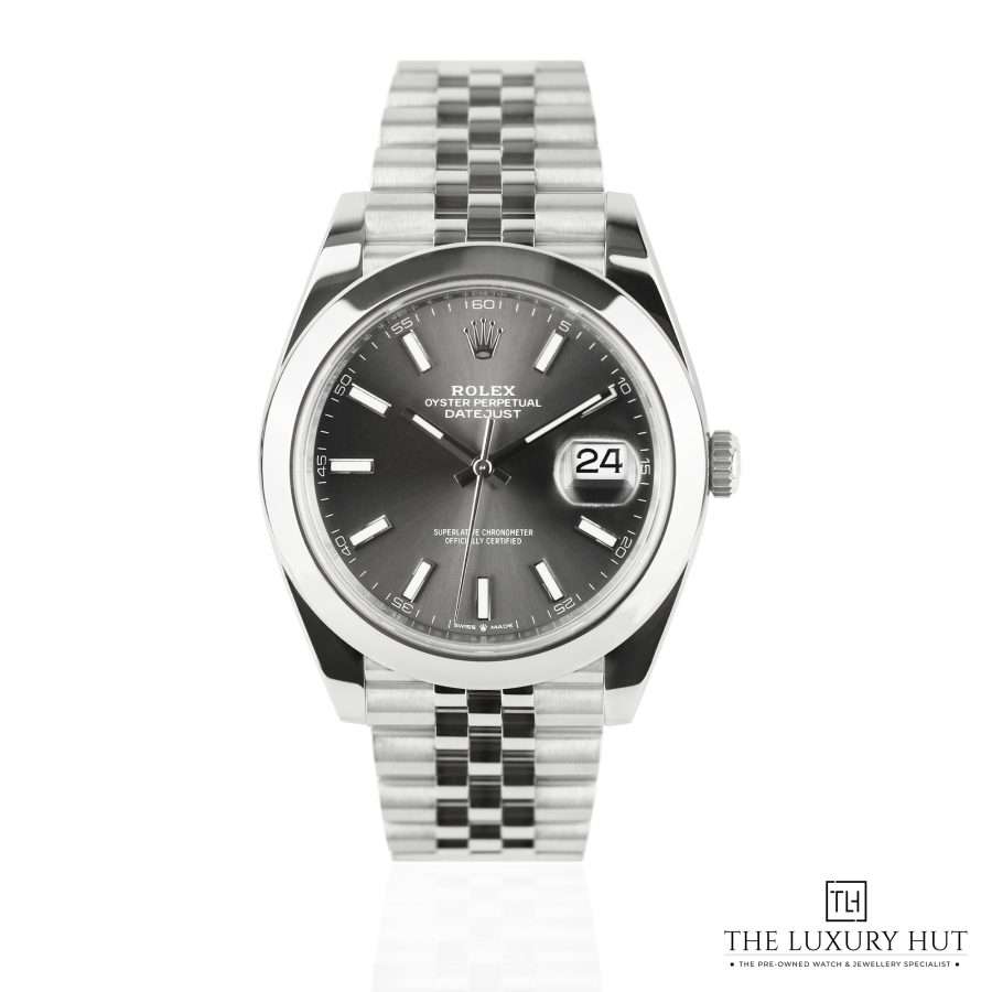 Rolex Datejust 41mm Dark Rhodium Dial 51057 a