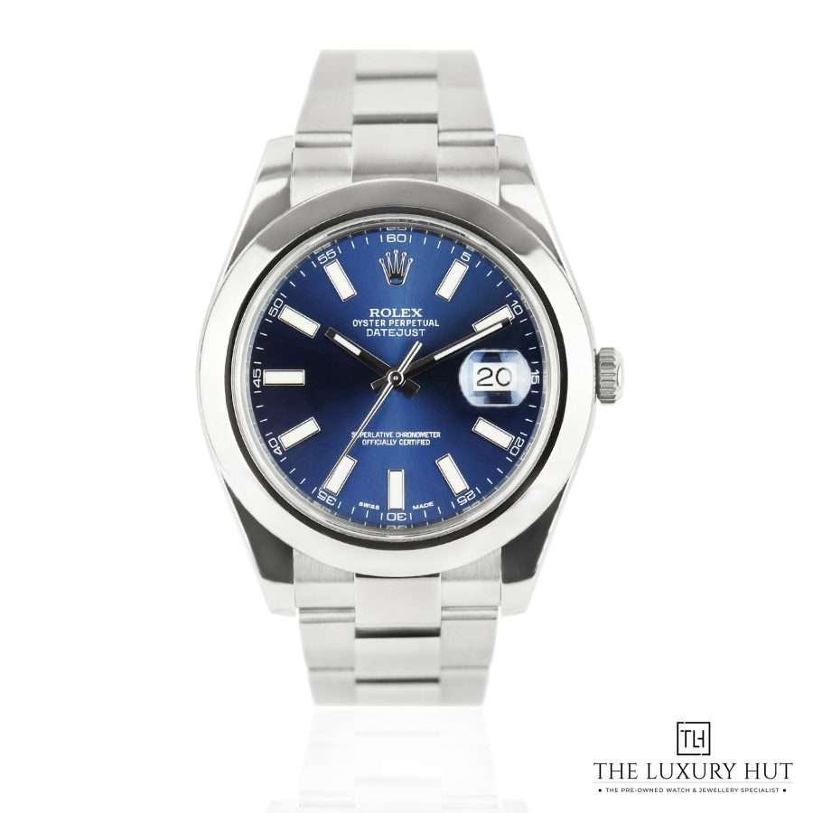 Rolex Datejust II 41mm Steel Blue Dial 51052 a