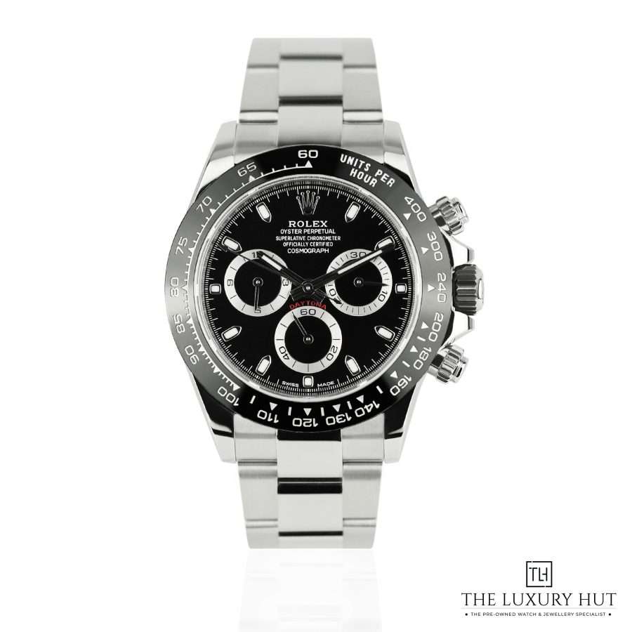 Rolex Daytona Steel 40mm Black Dial LB336 a