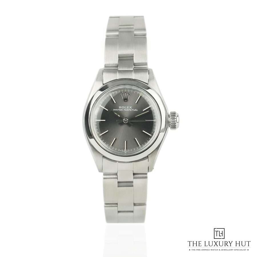 Rolex Lady Oyster Perpetual Grey Dial 50988 a
