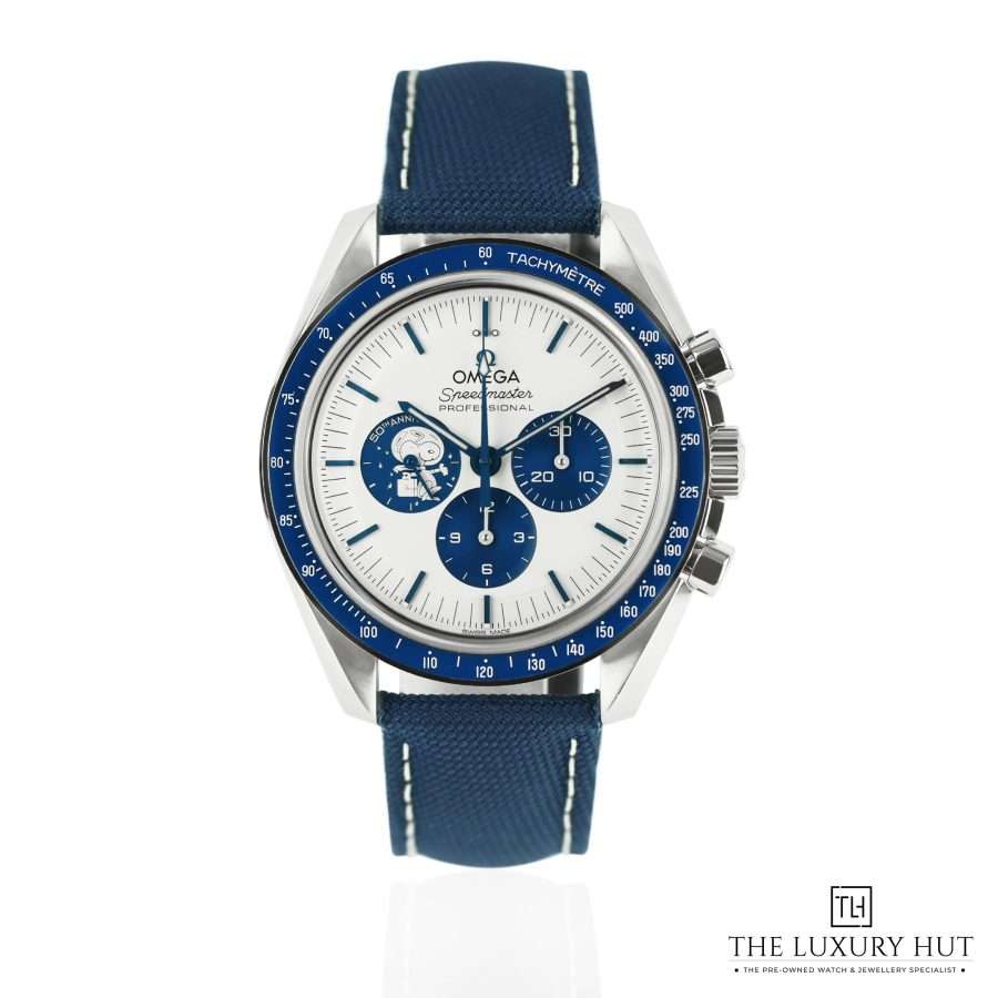 Omega Speedmaster Moonwatch Blue 51109 a