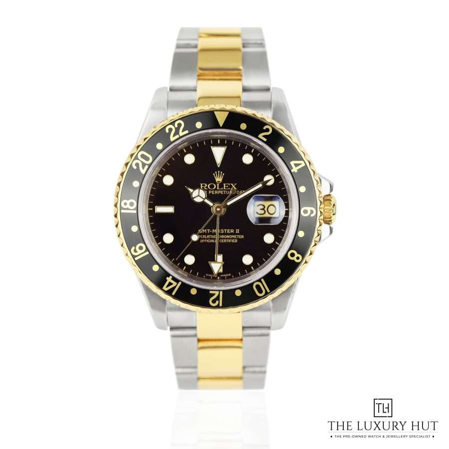Rolex GMT Master II Bi Metal Black 51092 a