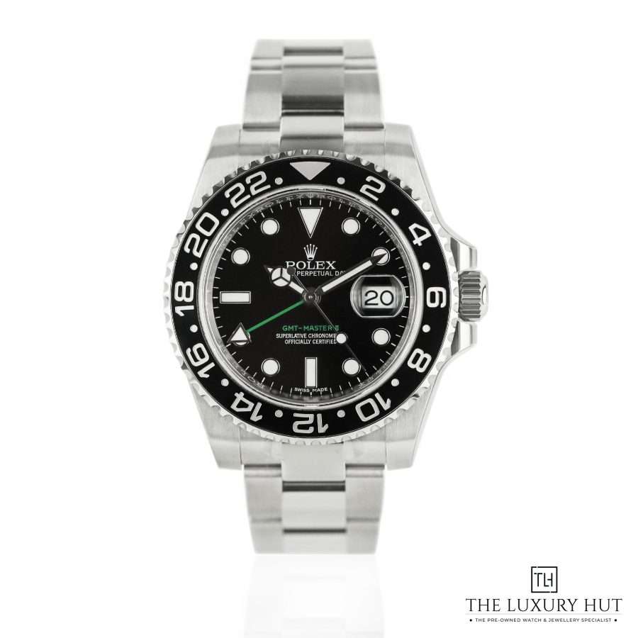 Rolex GMT Master II Steel Black Dial 50931 a