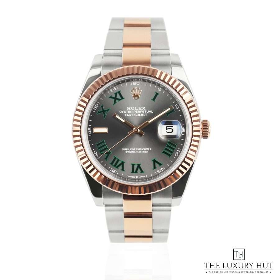 Rolex Datejust 41mm Bi Metal Wimbledon LB291a