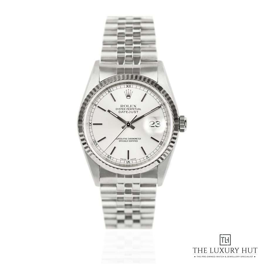 Rolex Datejust Steel 36mm Silver Dial 51209 a