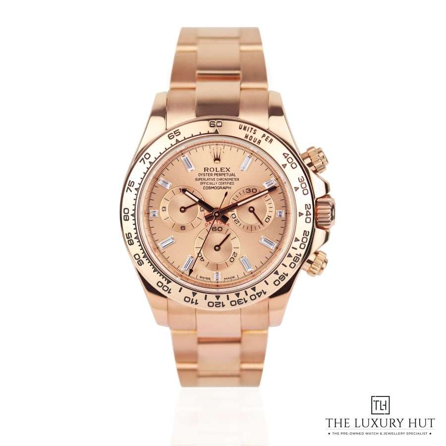 Rolex Daytona Everose Sundust Diamond LB380 a