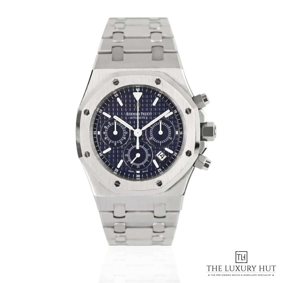 AP Royal Oak Steel Kasparov Navy Blue LB388 a