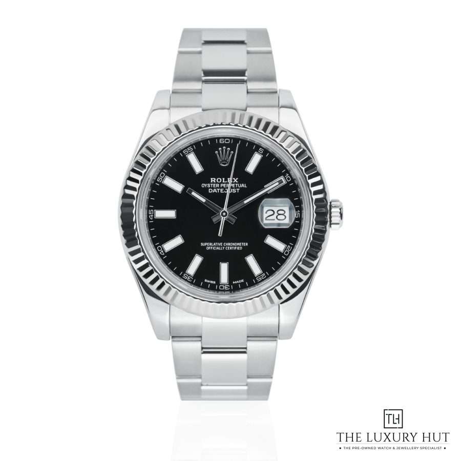Rolex Datejust II Steel 41mm Black Dial 51353 a