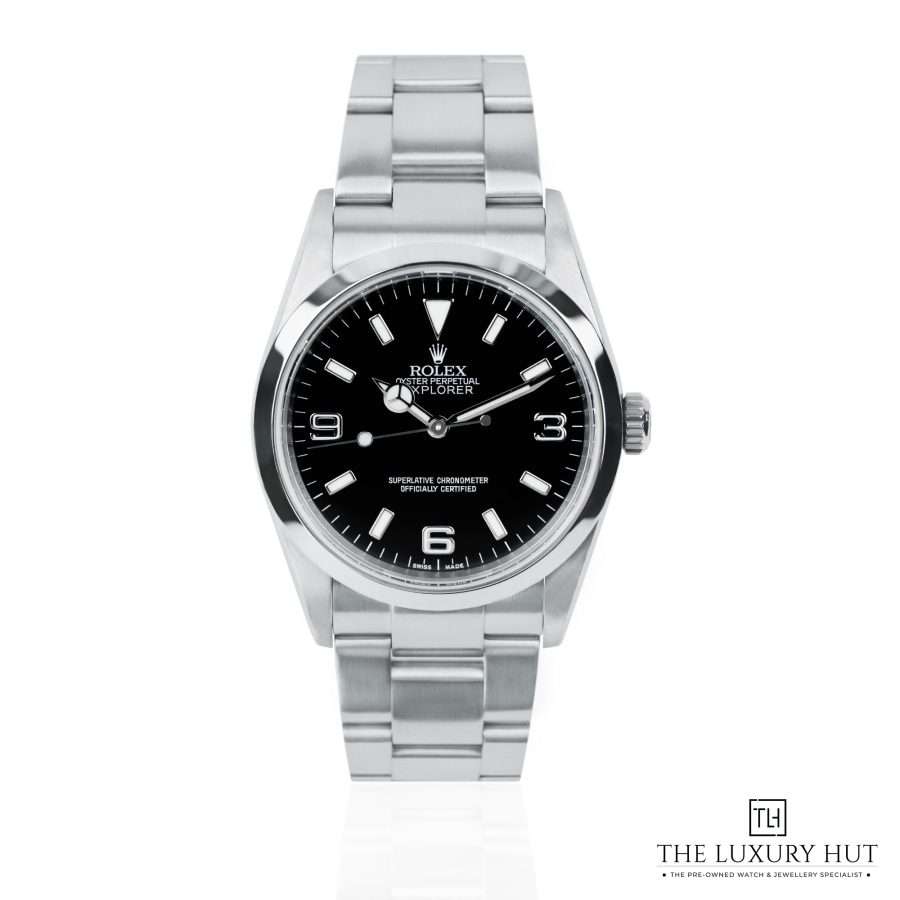 Rolex Explorer Steel 36mm Black Dial 51363 a