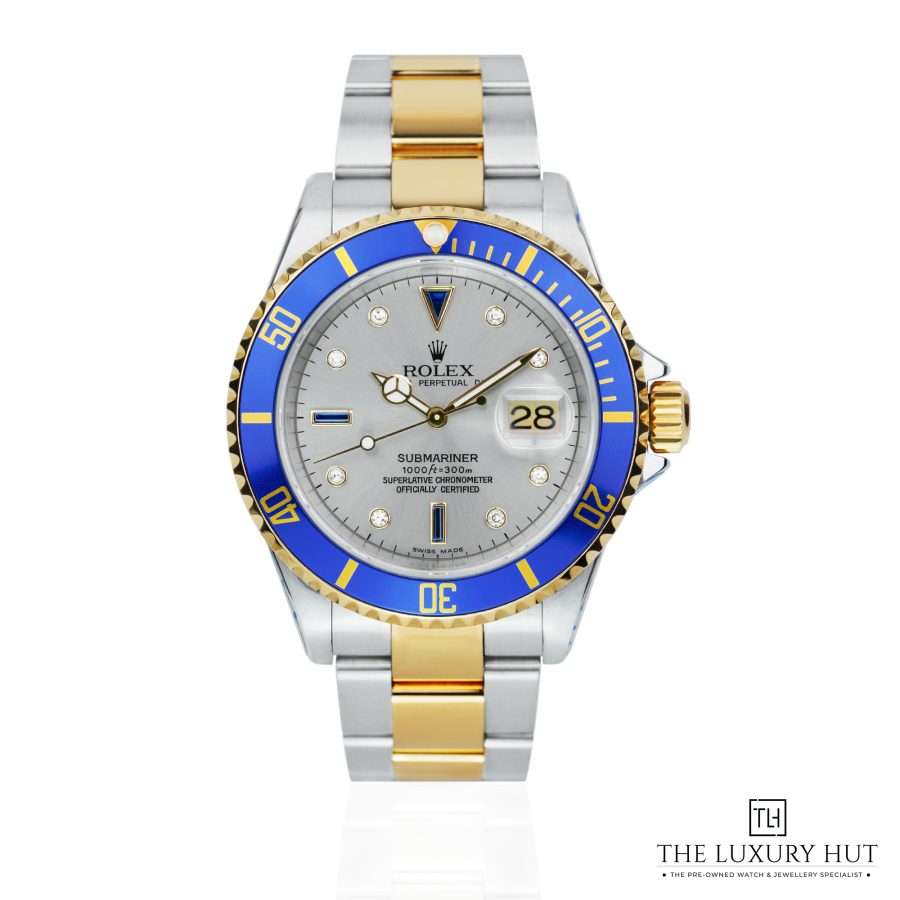 Rolex Submariner Date Silver Serti Dial 51199 a