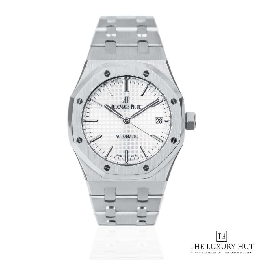 AP Royal Oak Steel 37mm White Dial LB444 a