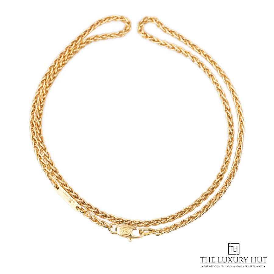 Cartier  Yellow Gold Rope Necklace 51456 a