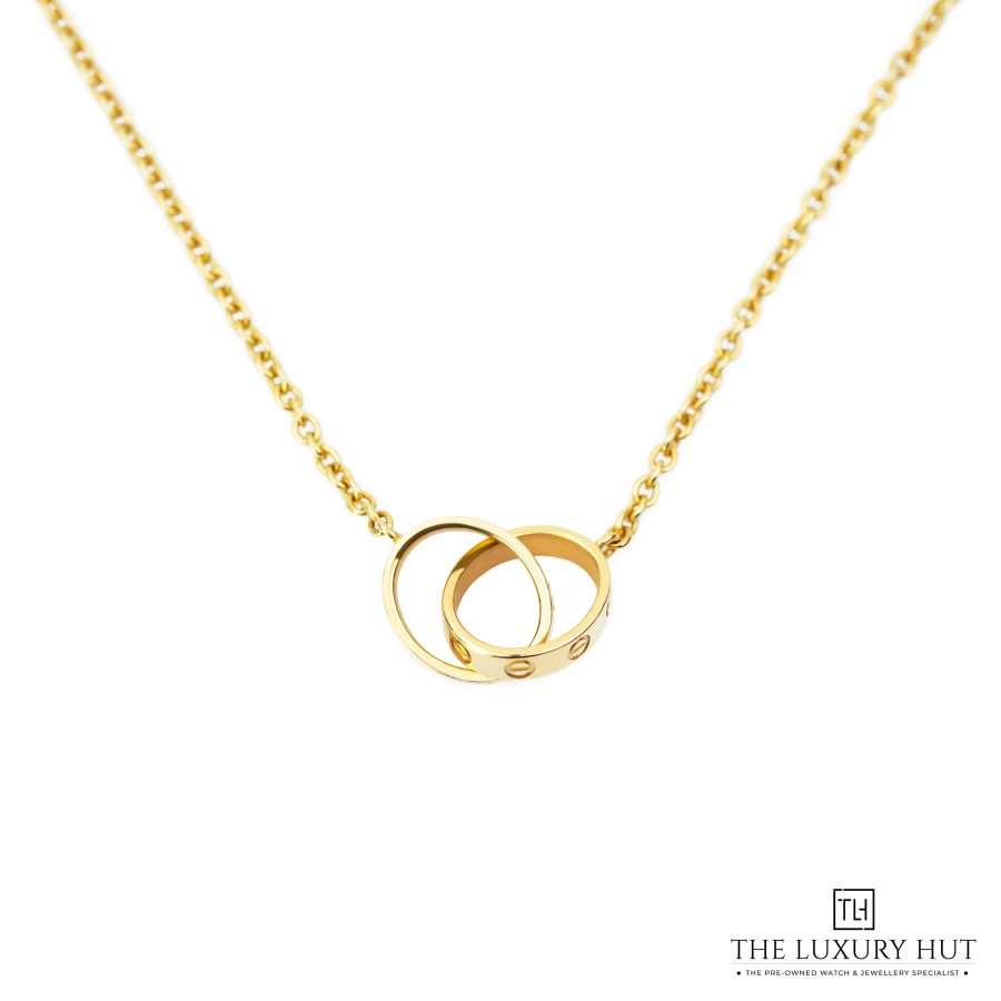 Cartier Gold Love Pendant Necklace 51452 aa