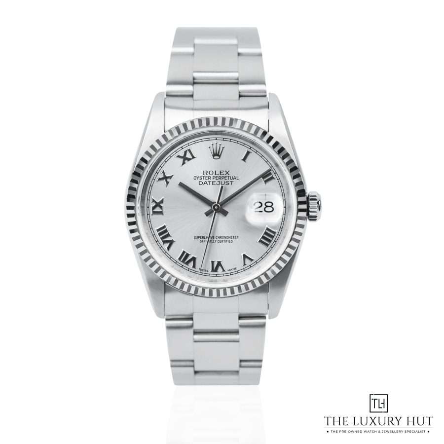 Rolex Datejust Steel 36mm Silver Dial 51364 a