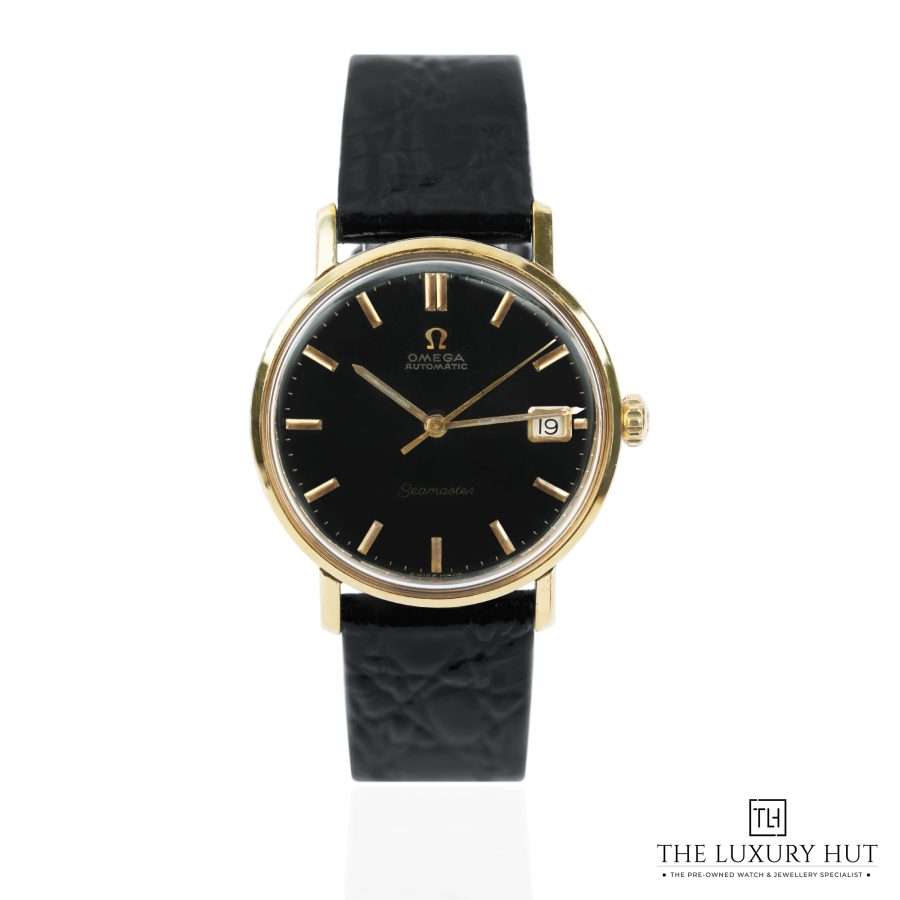 Vintage Omega Seamaster 34mm Black  LB455 a