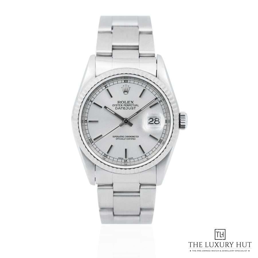 Rolex Datejust Steel 36 Silver Dial 51497 a