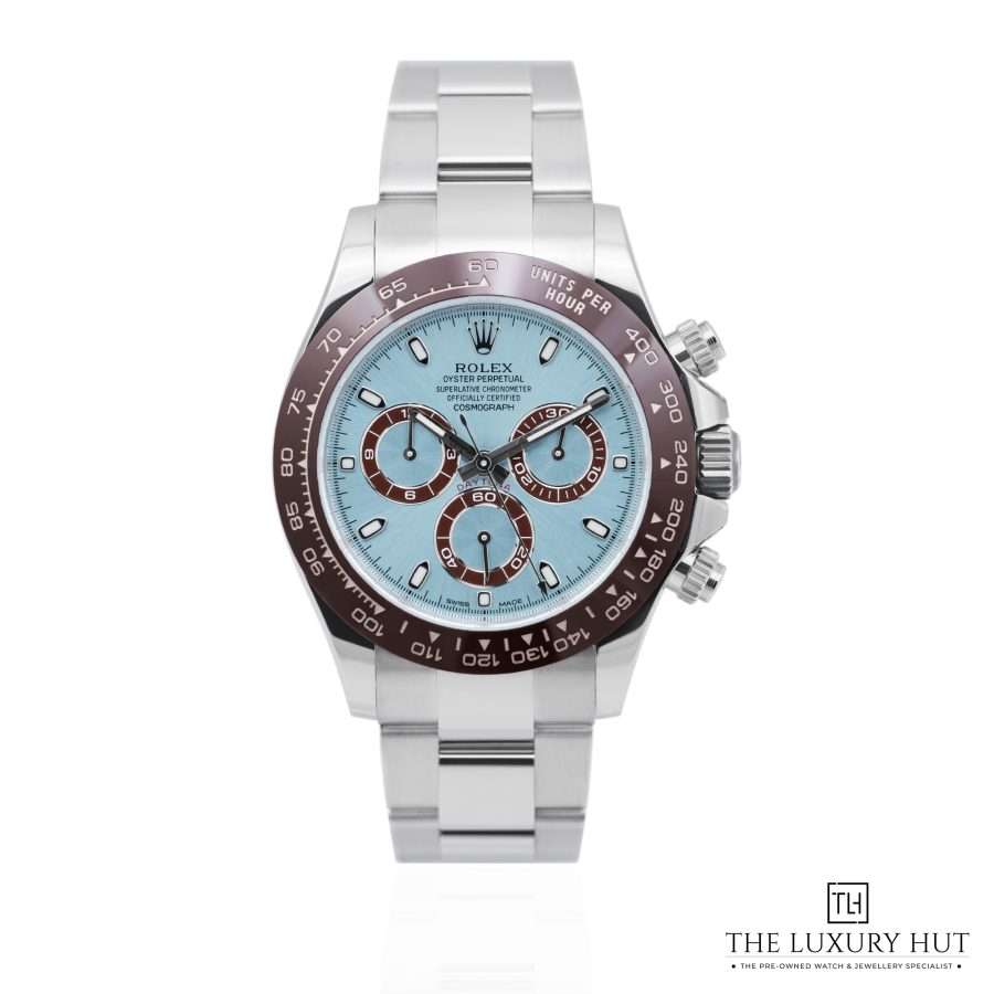 Rolex Daytona Platona Platinum Ice Blue LB519 a