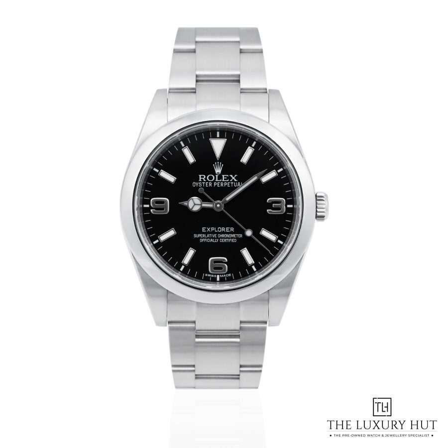 Rolex Explorer Steel 39 Black MK Dial 51491 a